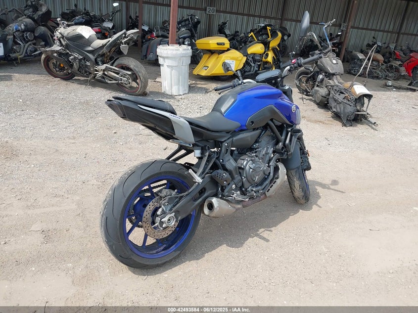 2021 YAMAHA MT07(VIN: JYARM32E1MA002311
