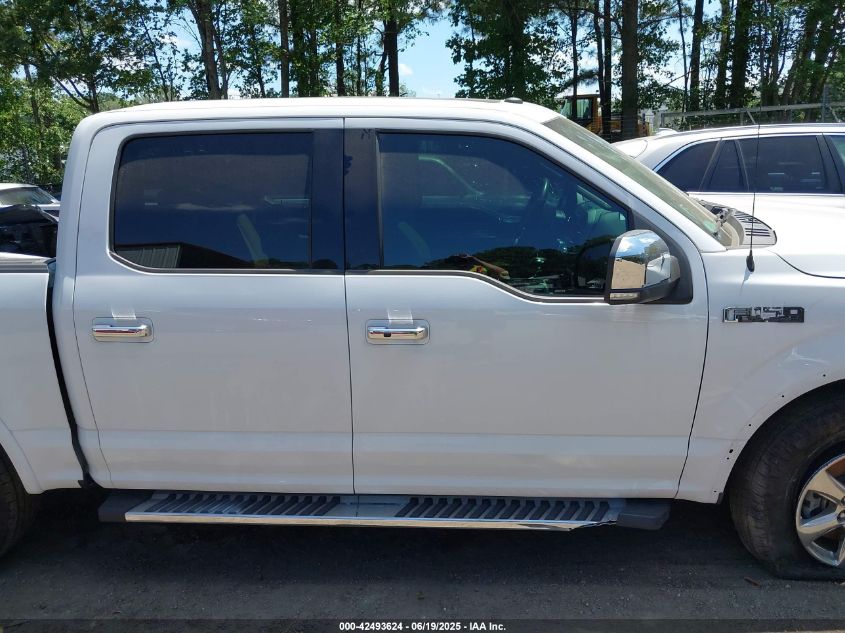 2018 Ford F-150 Lariat VIN: 1FTEW1EG2JFB09686 Lot: 42493624