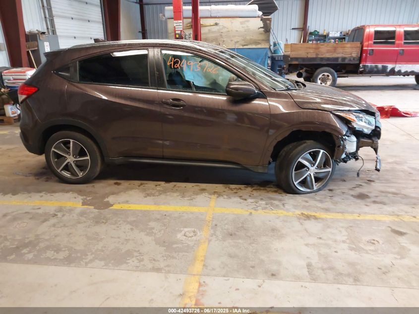 2022 Honda Hr-V Ex VIN: 3CZRU6H5XNM706822 Lot: 42493726