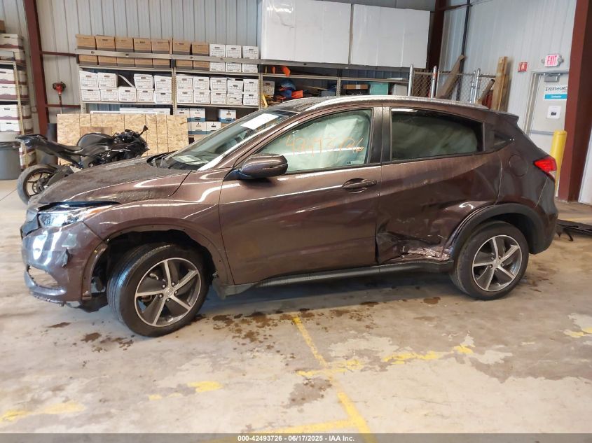 2022 Honda Hr-V Ex VIN: 3CZRU6H5XNM706822 Lot: 42493726