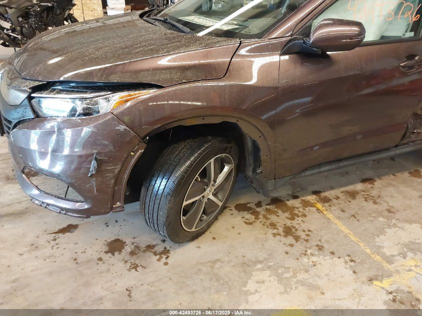 2022 Honda Hr-V Ex VIN: 3CZRU6H5XNM706822 Lot: 42493726