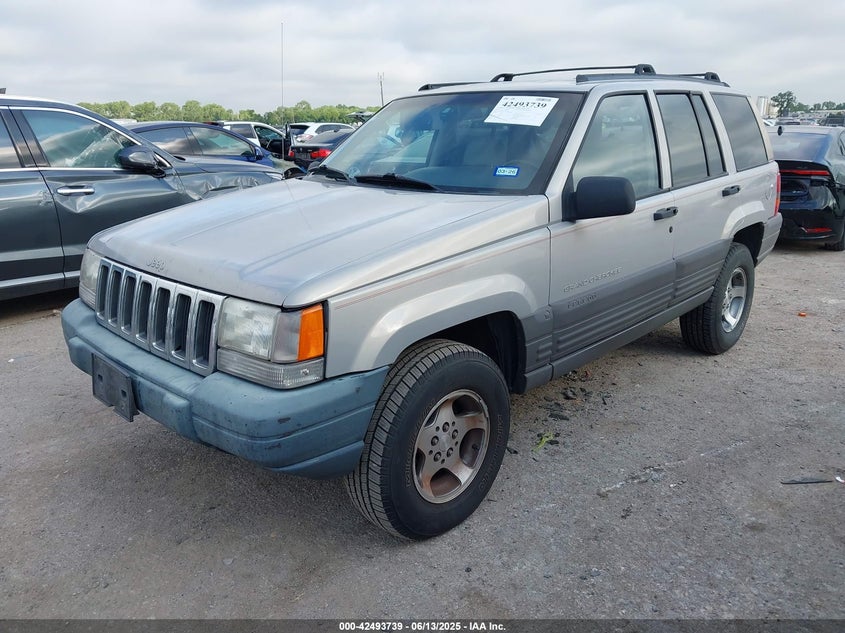 1997 Jeep Grand Cherokee Laredo/Tsi grey other gasoline 1J4GX58Y0VC541843 photo #3