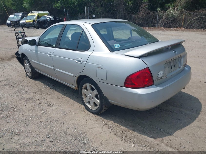 2006 Nissan Sentra 1.8S silver sedan gasoline 3N1CB51D46L571897 photo #4
