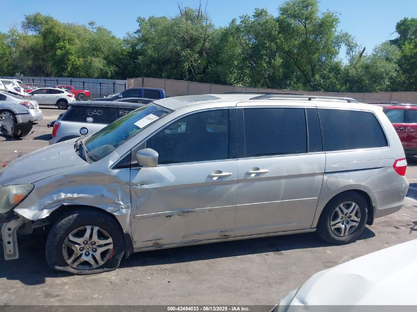 2006 Honda Odyssey Ex-L VIN: 5FNRL38766B442650 Lot: 42494033