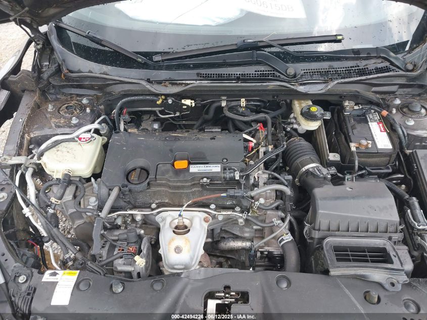 2016 Honda Civic Ex VIN: 19XFC2F79GE016250 Lot: 42494226