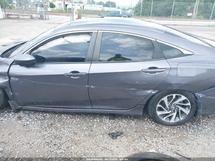 2016 Honda Civic Ex VIN: 19XFC2F79GE016250 Lot: 42494226