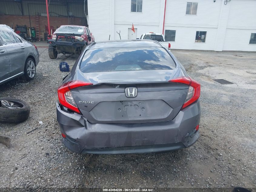 2016 Honda Civic Ex VIN: 19XFC2F79GE016250 Lot: 42494226