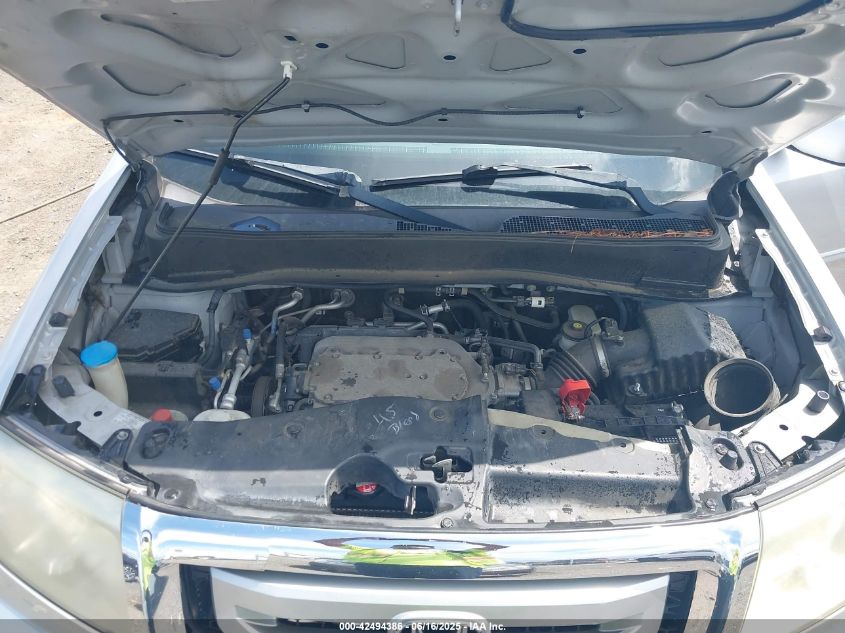 2009 Honda Pilot Ex-L VIN: 5FNYF48519B054530 Lot: 42494386