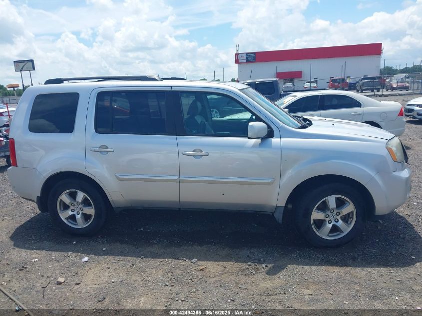 2009 Honda Pilot Ex-L VIN: 5FNYF48519B054530 Lot: 42494386