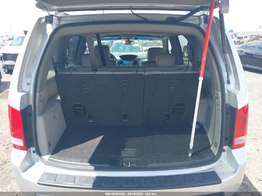 2009 Honda Pilot Ex-L VIN: 5FNYF48519B054530 Lot: 42494386