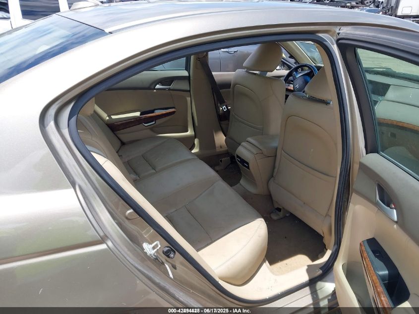 2010 Honda Accord 3.5 Ex-L VIN: 1HGCP3F88AA007606 Lot: 42494428