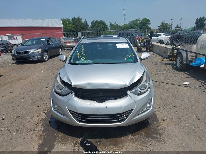 2015 HYUNDAI ELANTRA LIMITED - 5NPDH4AE2FH581248