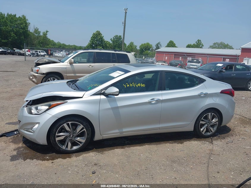 2015 HYUNDAI ELANTRA LIMITED - 5NPDH4AE2FH581248