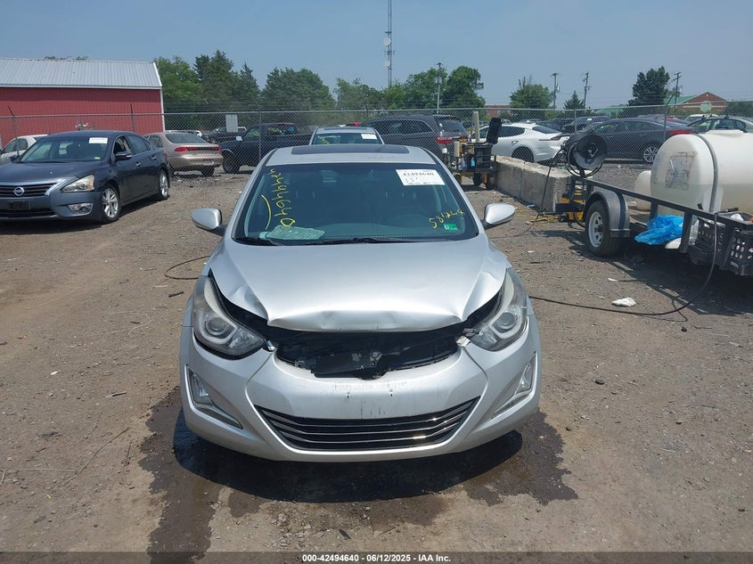 2015 HYUNDAI ELANTRA LIMITED - 5NPDH4AE2FH581248
