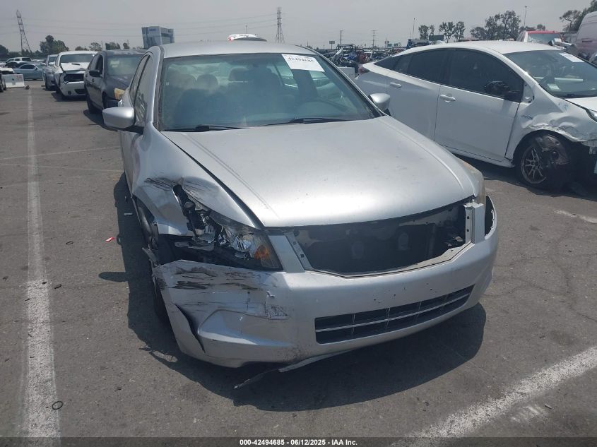 2009 Honda Accord 2.4 Lx-P VIN: JHMCP26489C005827 Lot: 42494685