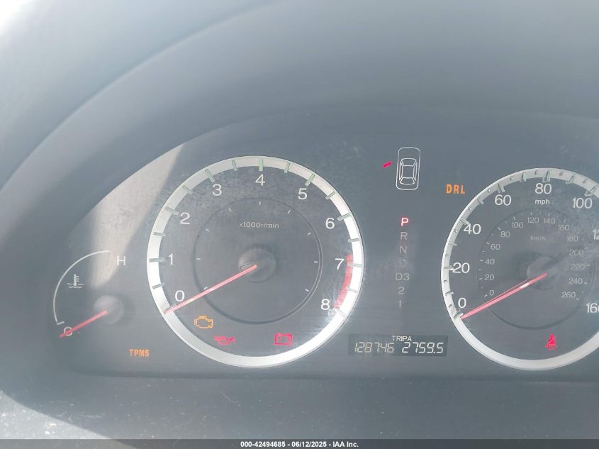 2009 Honda Accord 2.4 Lx-P VIN: JHMCP26489C005827 Lot: 42494685