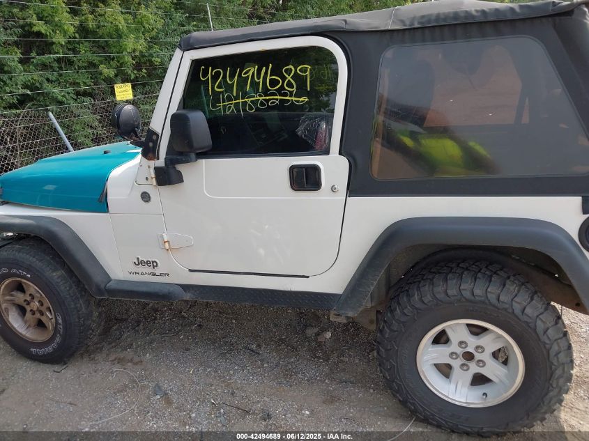 2006 Jeep Wrangler X VIN: 1J4FA39S46P734888 Lot: 42494689