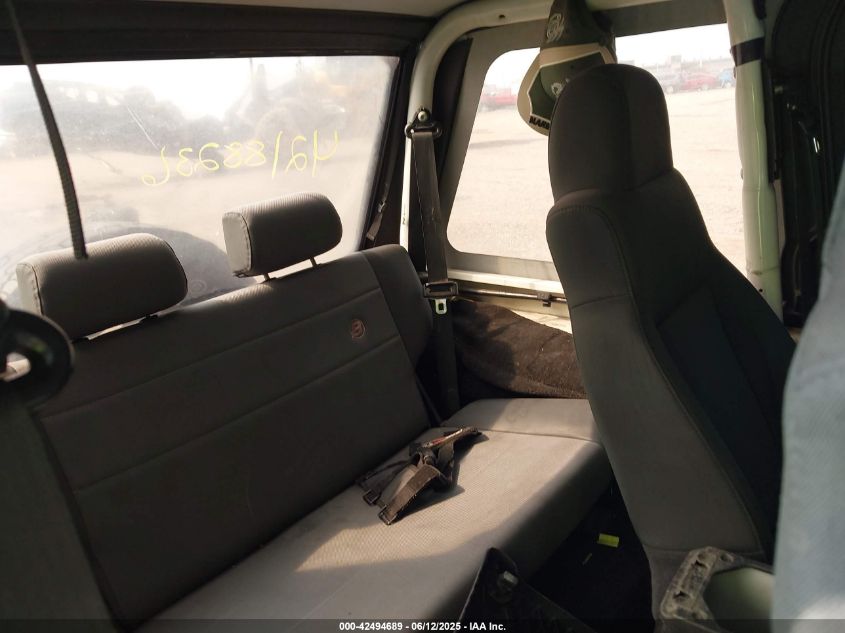 2006 Jeep Wrangler X VIN: 1J4FA39S46P734888 Lot: 42494689