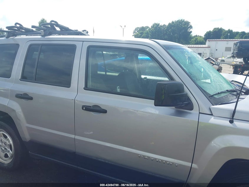 2016 JEEP PATRIOT SPORT - 1C4NJPBA2GD809309