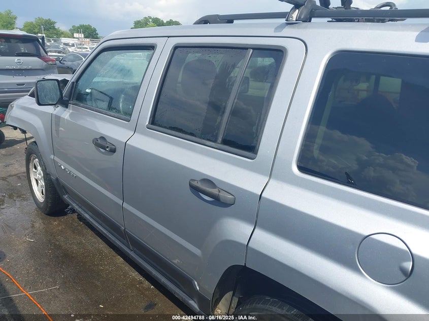 2016 JEEP PATRIOT SPORT - 1C4NJPBA2GD809309