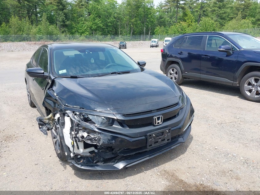 2019 Honda Civic Lx VIN: 2HGFC2F62KH560739 Lot: 42494797