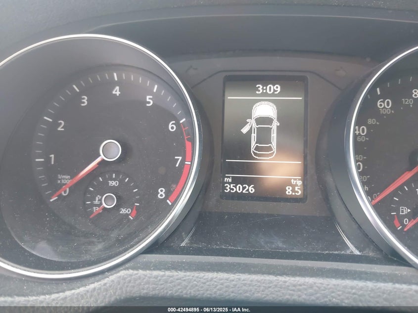 VIN 1VWBA7A31JC015482 2018 VOLKSWAGEN PASSAT 2.0T SE