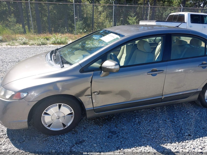 2006 Honda Civic Hybrid VIN: JHMFA36246S009684 Lot: 42495594