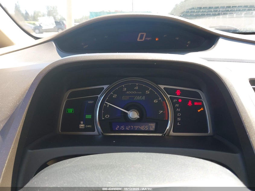 2006 Honda Civic Hybrid VIN: JHMFA36246S009684 Lot: 42495594