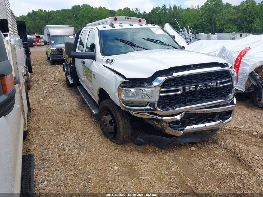 2020 Ram 3500 Chassis Tradesman/Slt/Laramie/Limited white truck diesel 3C7WRTCL0LG118768 photo #1