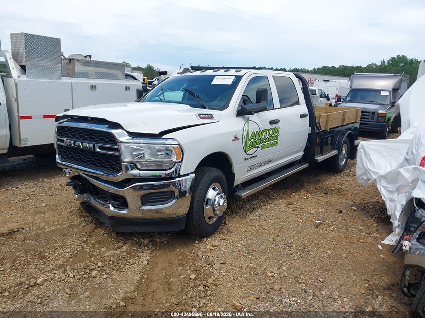 2020 Ram 3500 Chassis Tradesman/Slt/Laramie/Limited white truck diesel 3C7WRTCL0LG118768 photo #3