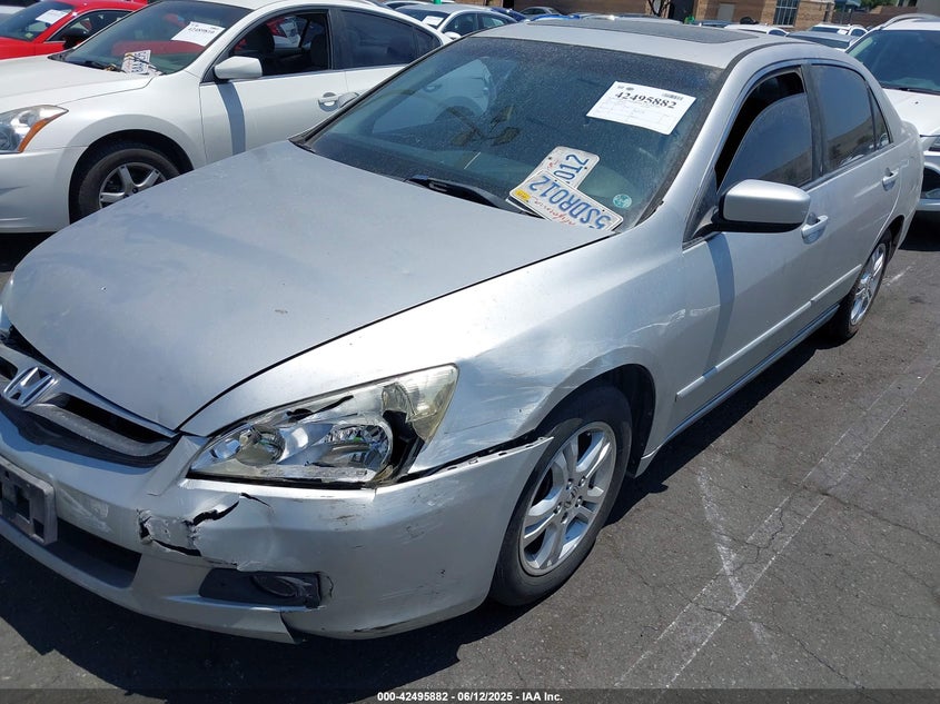 2006 HONDA ACCORD VIN: 1HGCM56766A026786