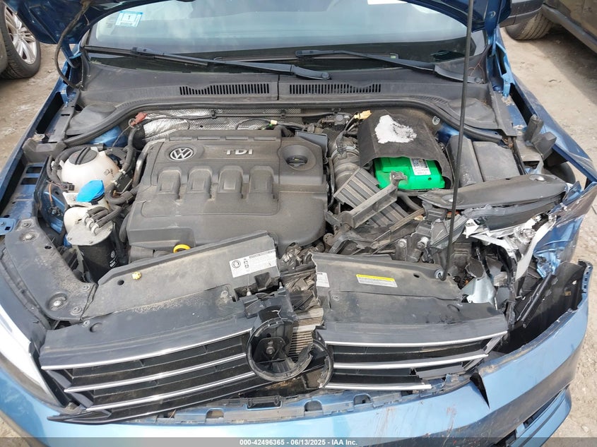 2015 VOLKSWAGEN JETTA 2.0L TDI S - 3VWLA7AJ4FM283001