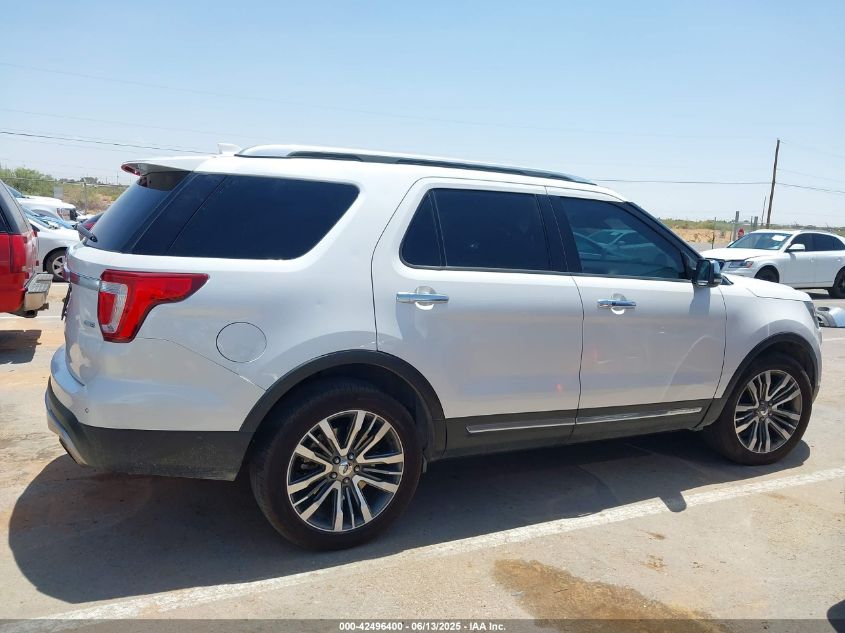 2016 Ford Explorer Platinum VIN: 1FM5K8HT2GGA70108 Lot: 42496400