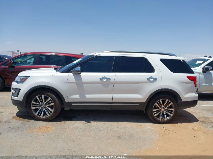2016 Ford Explorer Platinum VIN: 1FM5K8HT2GGA70108 Lot: 42496400