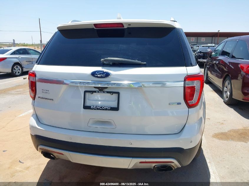 2016 Ford Explorer Platinum VIN: 1FM5K8HT2GGA70108 Lot: 42496400