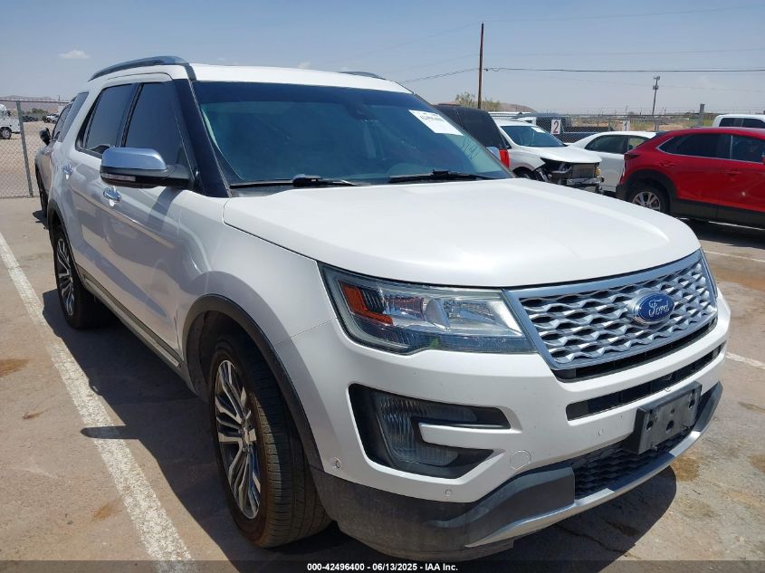 2016 Ford Explorer Platinum VIN: 1FM5K8HT2GGA70108 Lot: 42496400
