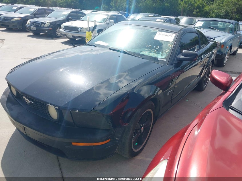 2008 FORD MUSTANG VIN: 1ZVHT82H985134187