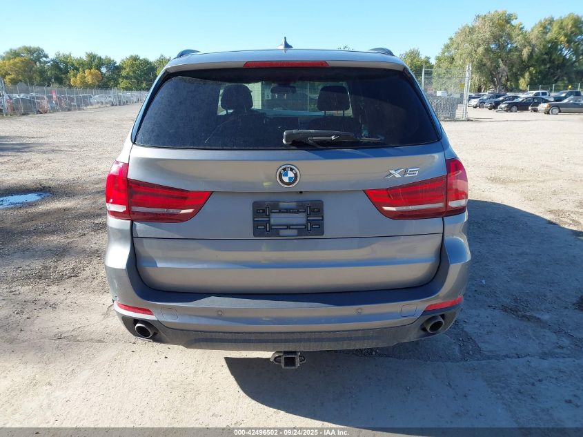 2015 BMW X5 xDrive35I VIN: 5UXKR0C53F0K70062 Lot: 42496502