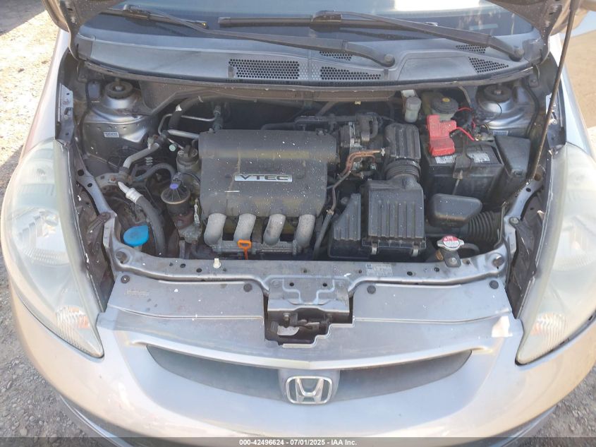 2007 Honda Fit Sport VIN: JHMGD376575001849 Lot: 42496624