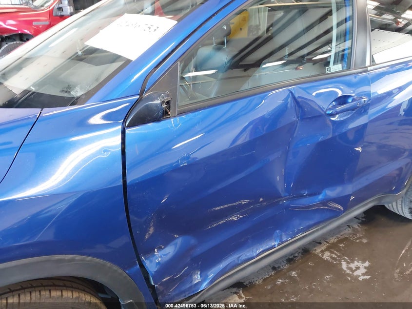 2018 HONDA HR-V VIN: 3CZRU6H75JM727563
