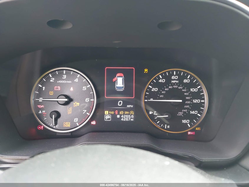 VIN 4S4BTGUDXS3216487 2025 SUBARU OUTBACK WILDERNESS