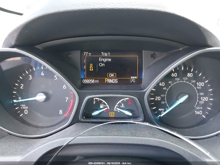 2017 Ford Escape VIN: 1FMCU9G8KUE30952 Lot: 42496761