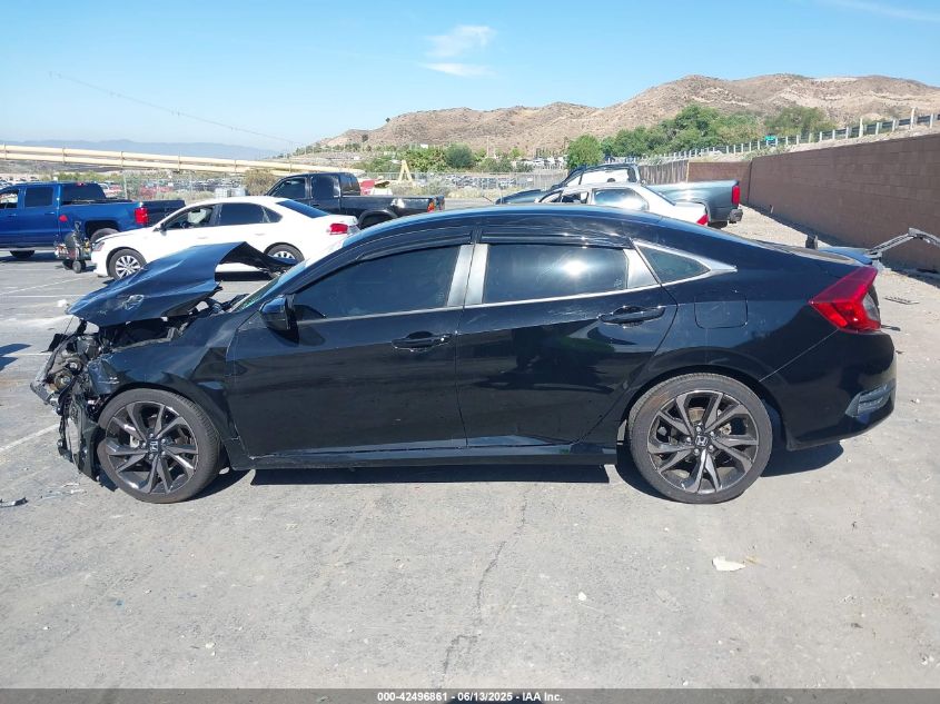2019 Honda Civic Sport VIN: 2HGFC2F83KH543689 Lot: 42496861