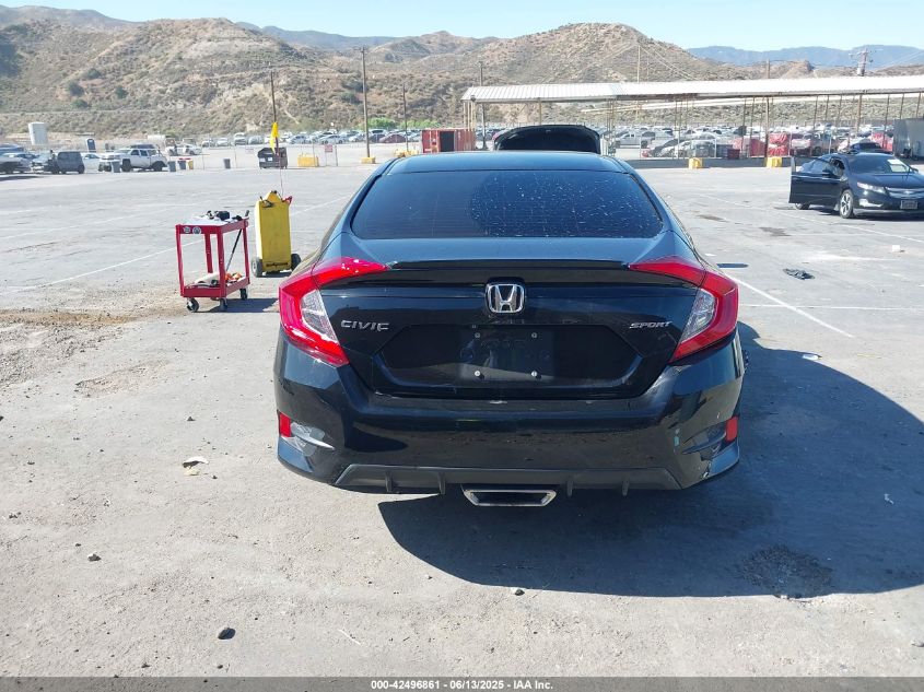 2019 Honda Civic Sport VIN: 2HGFC2F83KH543689 Lot: 42496861
