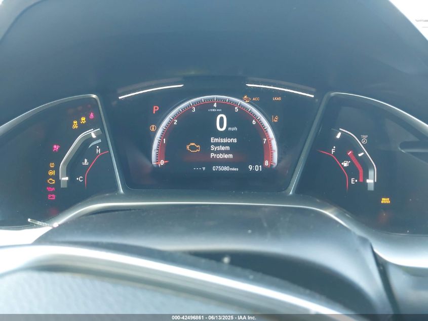 2019 Honda Civic Sport VIN: 2HGFC2F83KH543689 Lot: 42496861