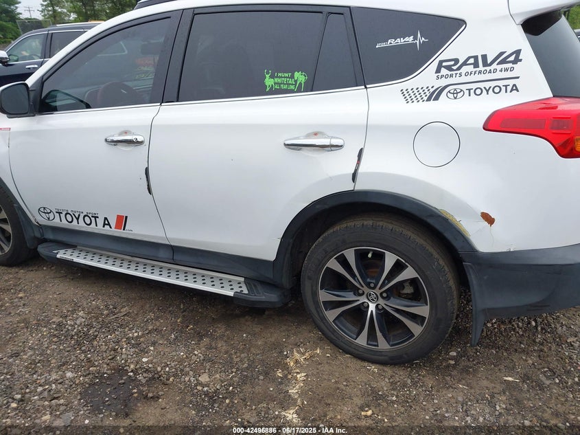2015 TOYOTA RAV4 LIMITED - 2T3DFREV2FW272501