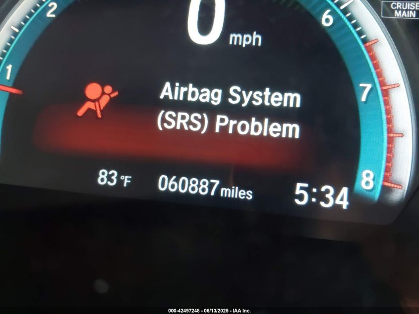 2017 Honda Civic Ex-L VIN: 19XFC1F79HE208179 Lot: 42497248