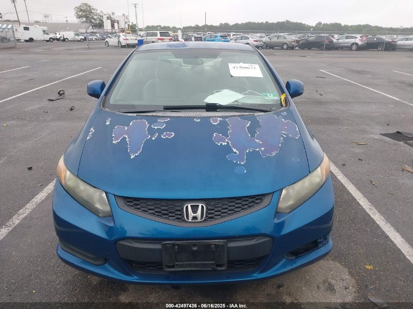 2012 Honda Civic Lx VIN: 2HGFG3B51CH528096 Lot: 42497436