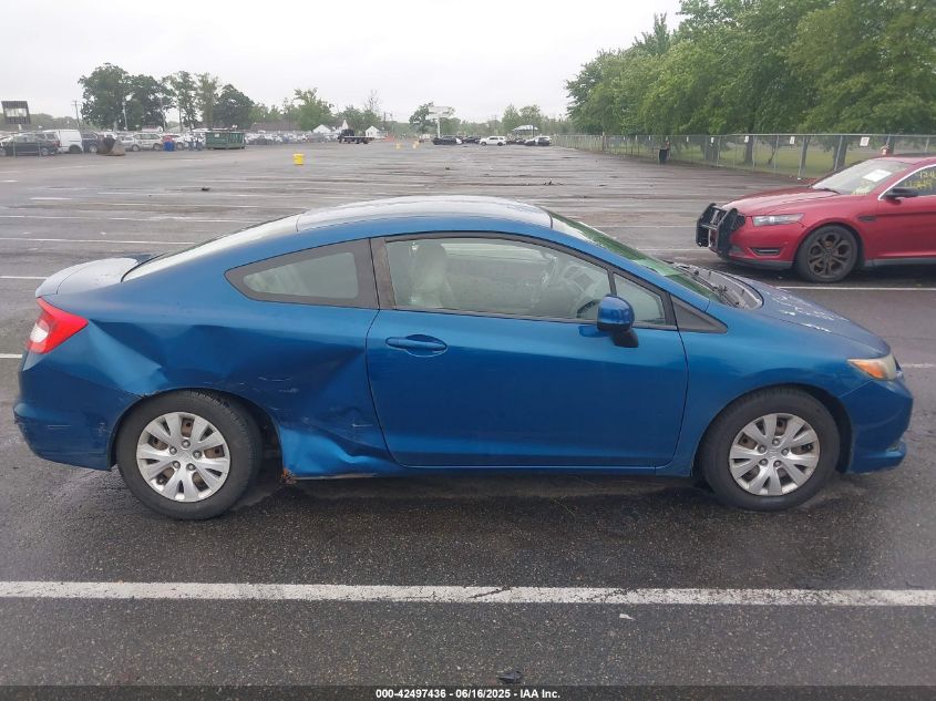 2012 Honda Civic Lx VIN: 2HGFG3B51CH528096 Lot: 42497436