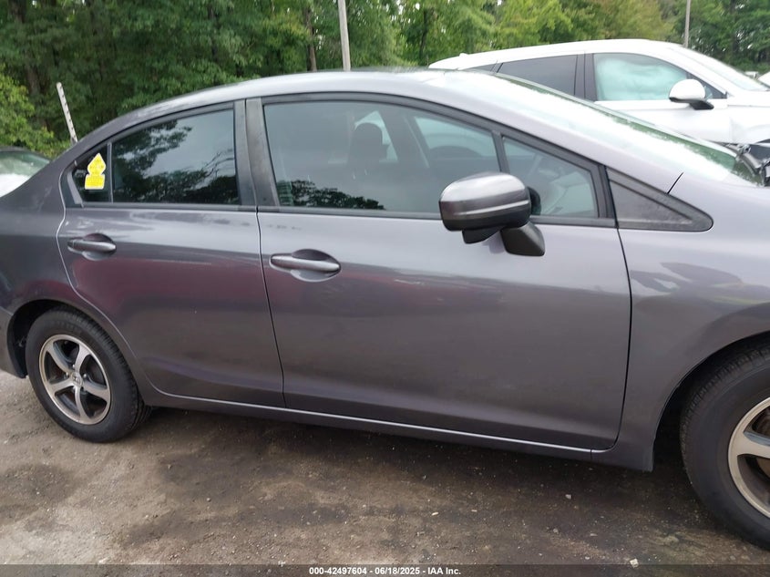2015 HONDA CIVIC VIN: 19XFB2F73FE108729